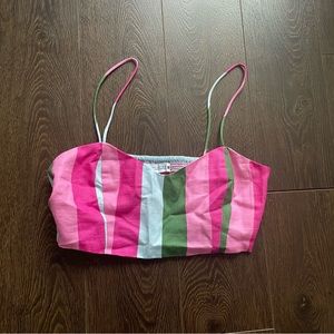 Multi color Zara crop top